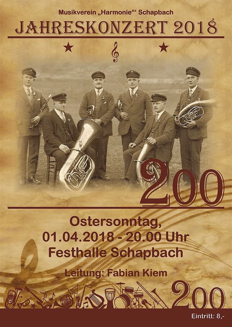 200 Jahre – Jubiläums Jahreskonzert