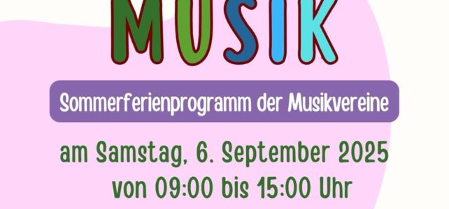 Sommerferienprogramm 2025 Sommerferienprogramm 2025